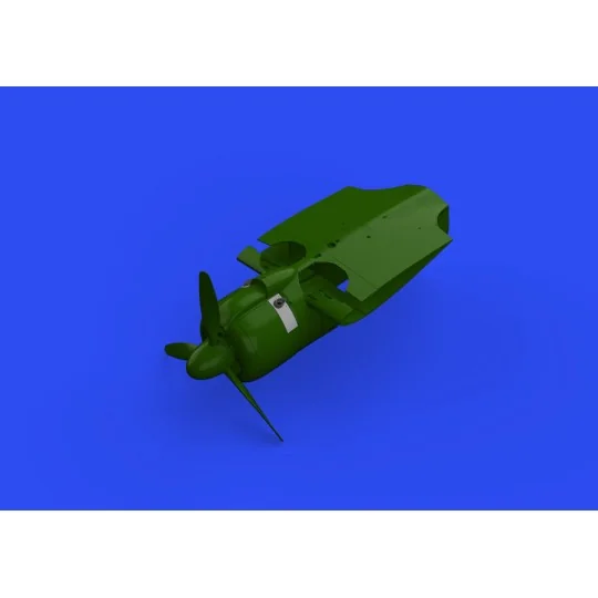 A6M2 exhausts PRINT for EDUARD, 1/48 - Eduard Accessories 648722 A6M2 exhausts PRINT for EDUARD, 1/48 - Eduard Accessories 648722