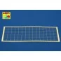 Ships chain railing -two horizontal bars, 1/200 - Aber Models RE-20...