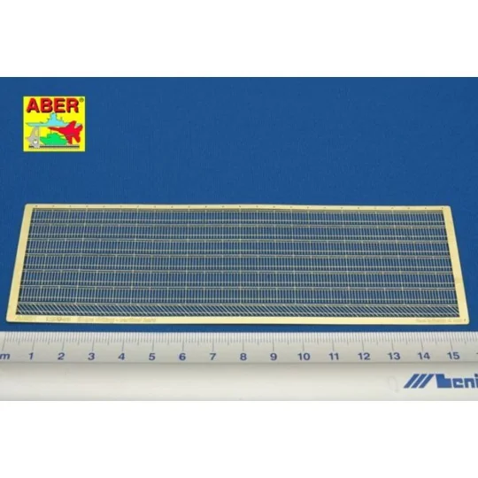 Ships railing -vertical bars, 1/200 - Aber Models RE-200-08
