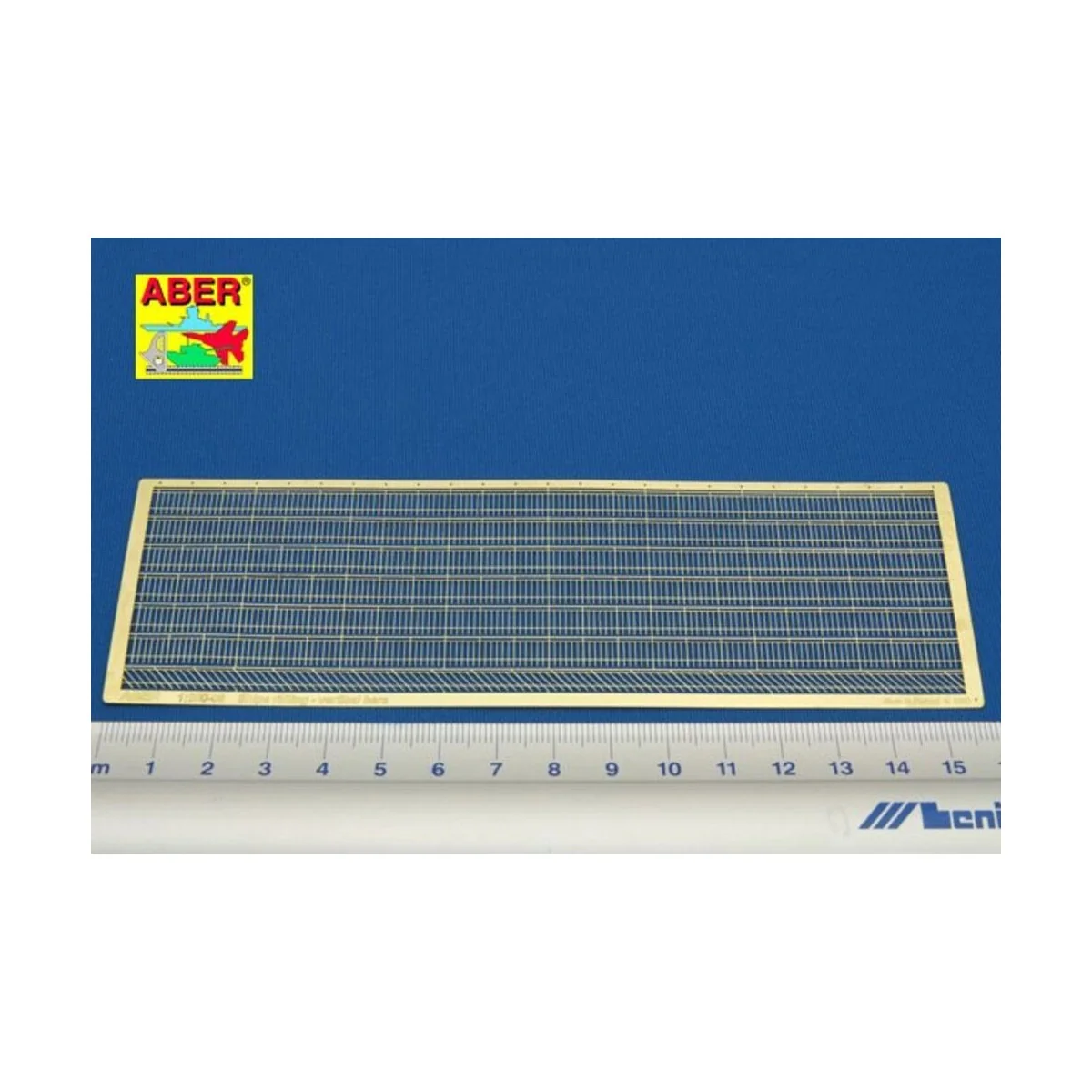 Ships railing -vertical bars, 1/200 - Aber Models RE-200-08