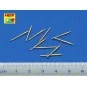 10 pcs 203mm barrels for Japan ships: Atago, 1/350 - Aber Models RE...