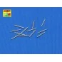 12 pcs 127 mm short barrels for Japan ships, 1/350 - Aber Models RE...