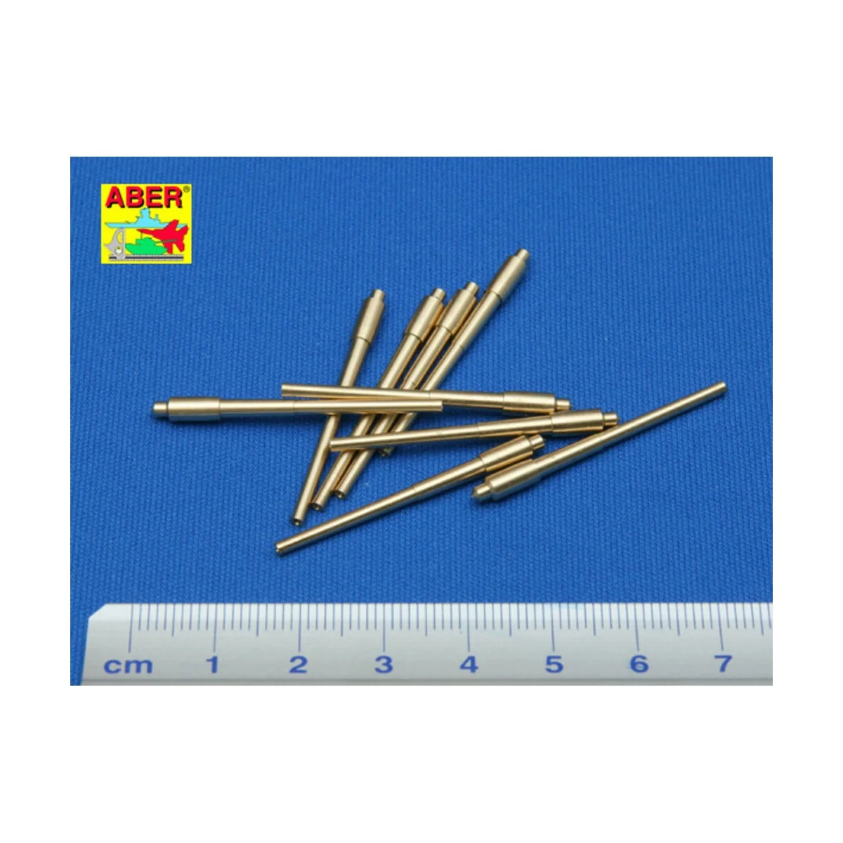 Set of 9 pcs 406 mm barrels Missouri, 1/350 - Aber Models RE-350 L04