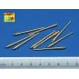 Set of 9 pcs 406 mm short barrels for North Carolina, 1/350 - Aber ...