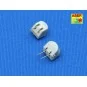 Set of pcs 127 mm barrels for U.S.Navy ships, 1/350 - Aber Models R...