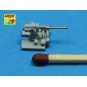 Set of pcs 127 mm barrels for U.S.Navy ships, 1/350 - Aber Models R...