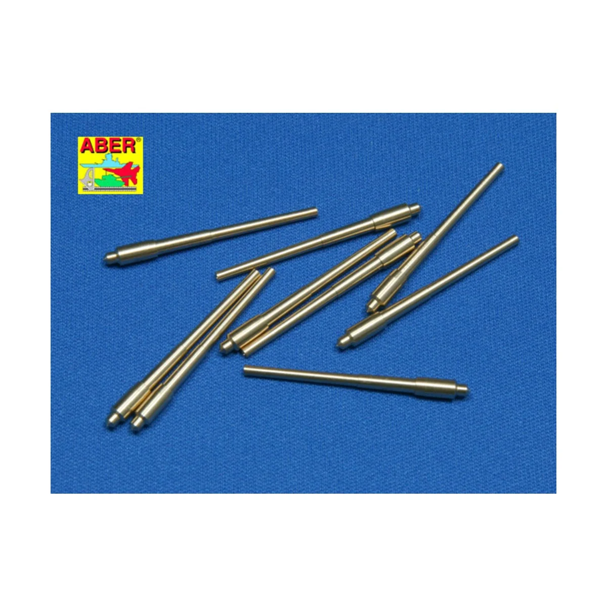 Set of 9 pcs 406 mm short barrels for North Carolina, 1/350 - Aber ...