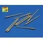Set of 9 pcs 406 mm short barrels for North Carolina, 1/350 - Aber ...