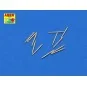 Set of pcs 127 mm barrels for U.S.Navy ships, 1/350 - Aber Models R...