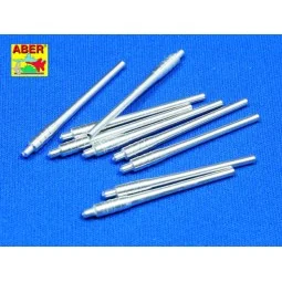 9 pcs 460 mm barrels for Yamato, 1/350 - Aber Models RE-350 L09