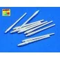 9 pcs 460 mm barrels for Yamato, 1/350 - Aber Models RE-350 L09