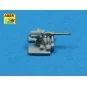 Set of pcs 127 mm barrels for U.S.Navy ships, 1/350 - Aber Models R...