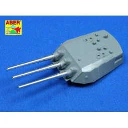 9 pcs 460 mm barrels for Yamato, 1/350 - Aber Models RE-350 L09 2