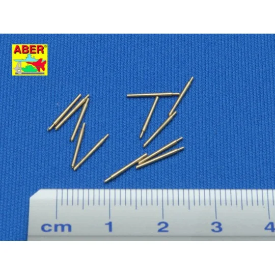 Set of pcs 127 mm barrels for U.S.Navy ships, 1/350 - Aber Models R...