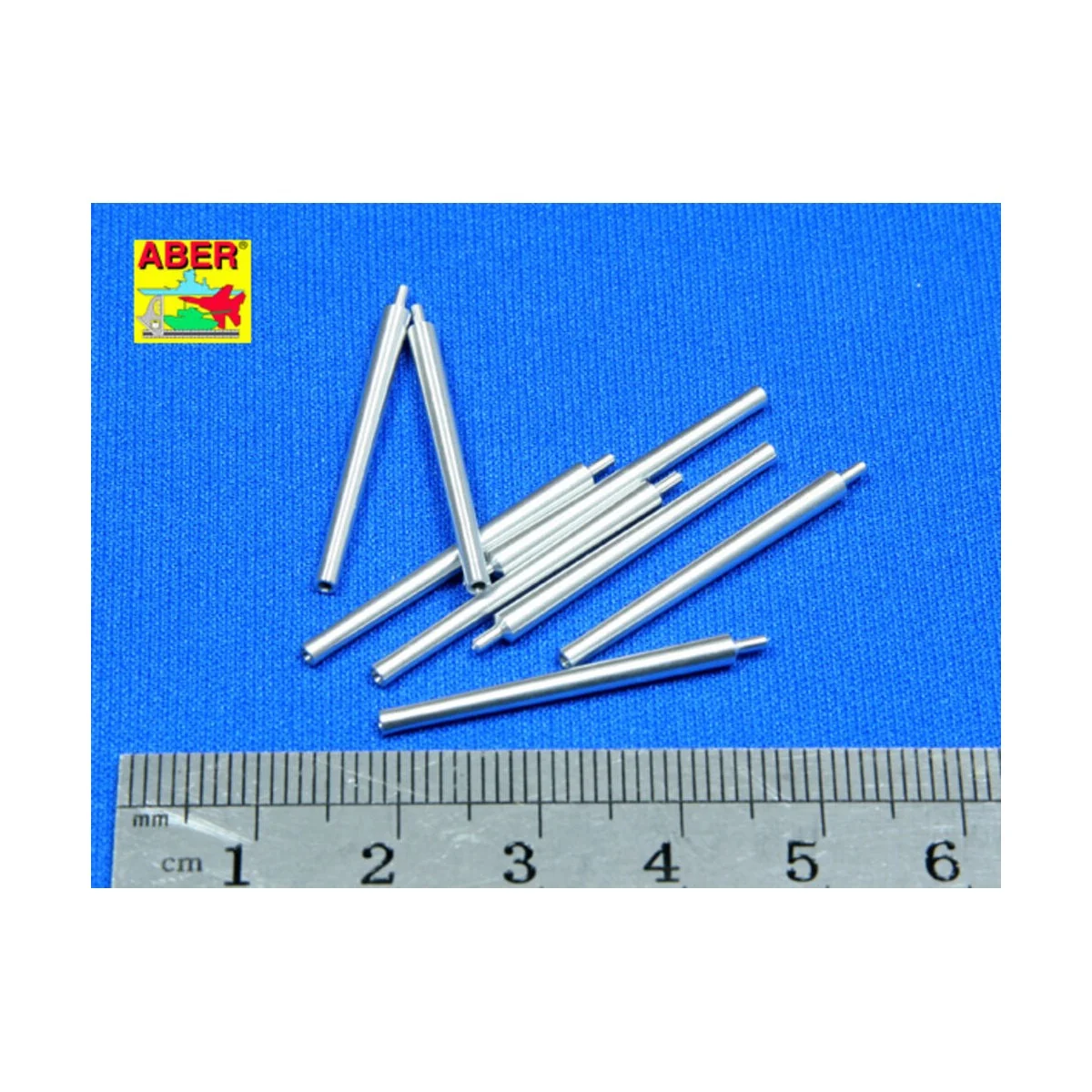 8 pcs 406 mm barrels for Nagato, 1/350 - Aber Models RE-350 L08