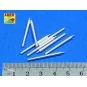 8 pcs 406 mm barrels for Nagato, 1/350 - Aber Models RE-350 L08