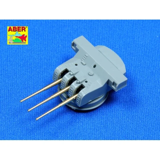 6 pcs 155 mm barrels for Yamato, 1/350 - Aber Models RE-350 L10