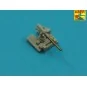 Set of pcs 127 mm barrels for U.S.Navy ships, 1/350 - Aber Models R...