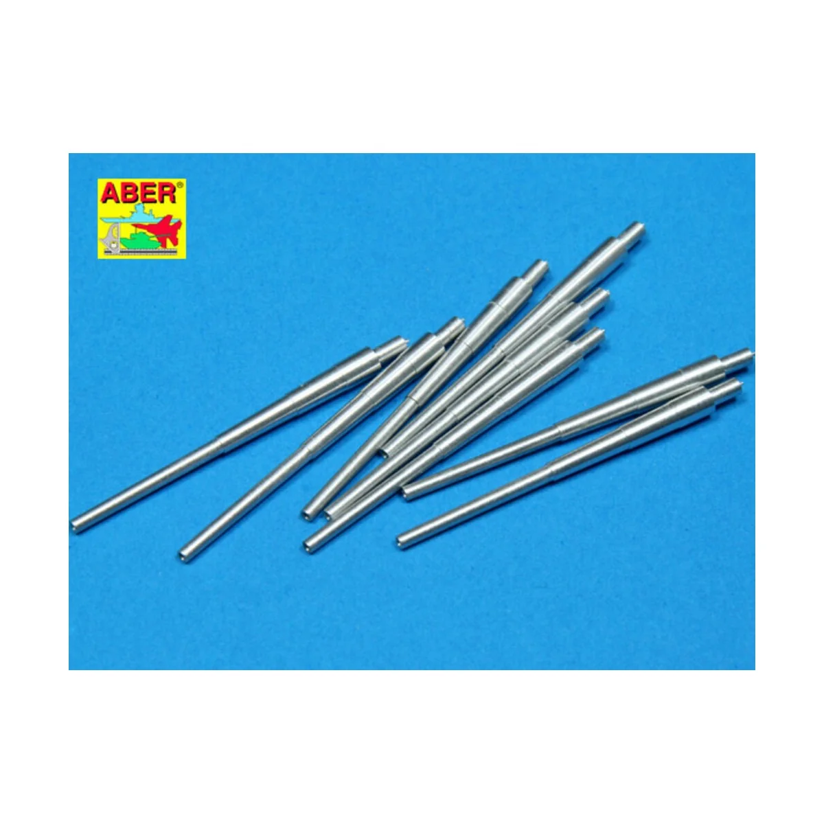 8 pcs 380 mm barrels for Bismarck, 1/350 - Aber Models RE-350 L11