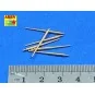 6 pcs 155 mm barrels for Yamato, 1/350 - Aber Models RE-350 L10