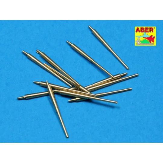 12 pcs 150 mm barrels for Bismarck, 1/350 - Aber Models RE-350 L12
