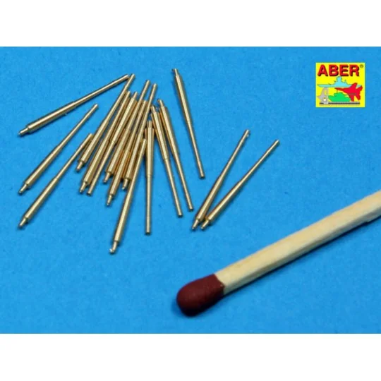 16 pcs 105 mm in C/33 mount for German, 1/350 - Aber Models RE-350 L13