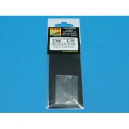 16 pcs 37 mm L/83 barrels SK C/30, 1/350 - Aber Models RE-350 L15 2
