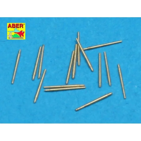 16 pcs 37 mm L/83 barrels SK C/30, 1/350 - Aber Models RE-350 L15
