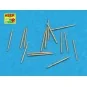 16 pcs 37 mm L/83 barrels SK C/30, 1/350 - Aber Models RE-350 L15