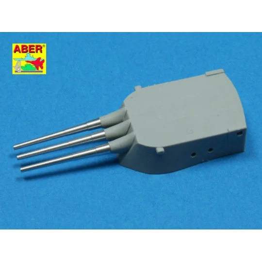 Set of 9 pcs 203 mm barrels for San Francisco type, 1/350 - Aber Mo...