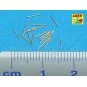 20 pcs 20 mm L/65 barrels MG C/30, 1/350 - Aber Models RE-350 L17