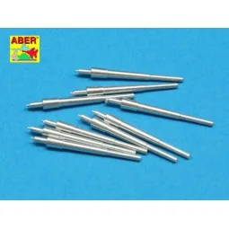 Set of 9 pcs 203 mm barrels for New Orleans type, 1/350 - Aber Mode... 2
