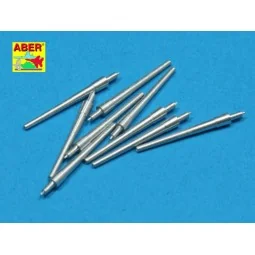 Set of 9 pcs 203 mm barrels for San Francisco type, 1/350 - Aber Mo... 2
