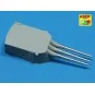 Set of 9 pcs 203 mm barrels for San Francisco type, 1/350 - Aber Mo...