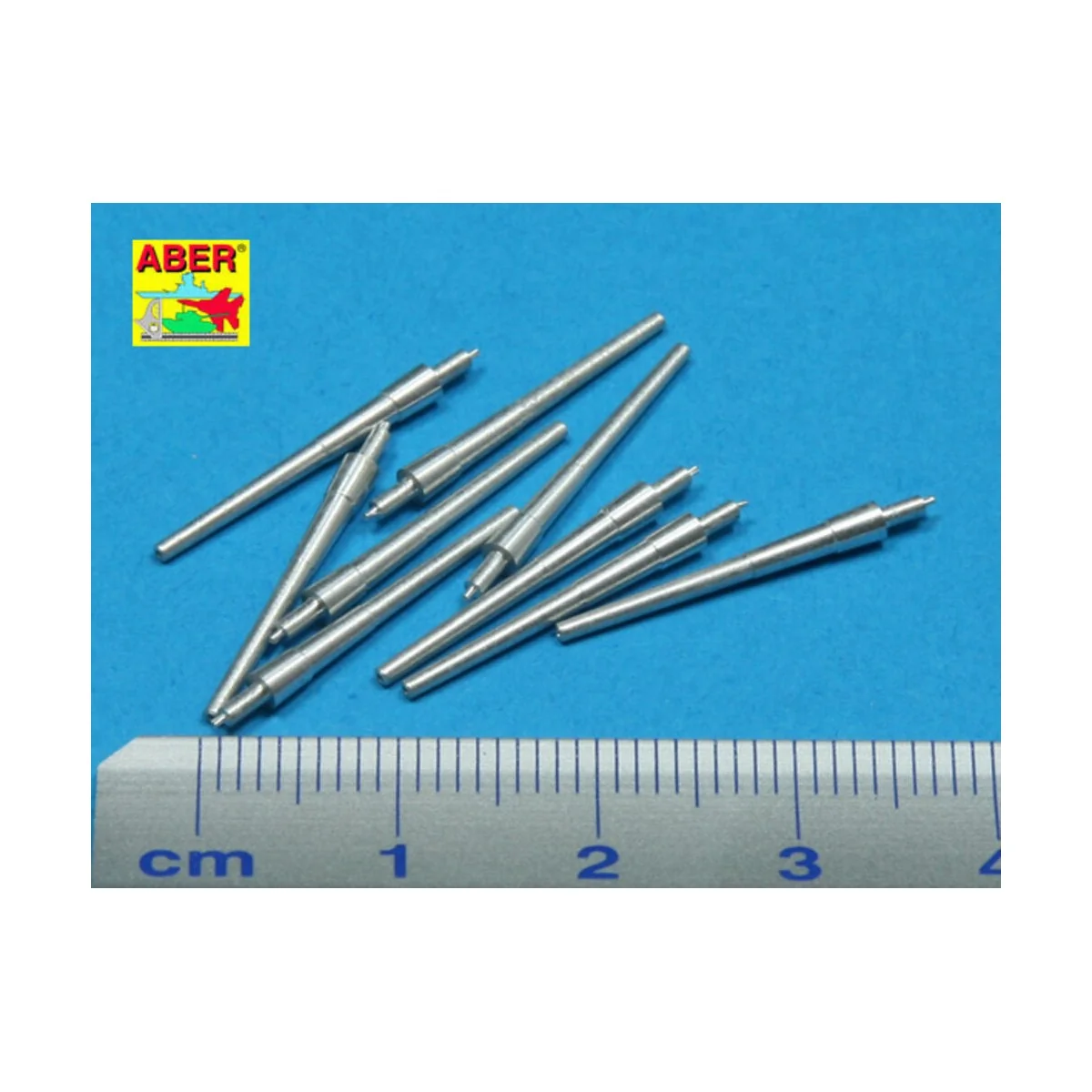 Set of 9 pcs 203 mm barrels for San Francisco type, 1/350 - Aber Mo...