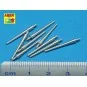 Set of 9 pcs 203 mm barrels for San Francisco type, 1/350 - Aber Mo...