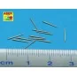 Set of 12 pcs 76, 2 mm barrels for USN, 1/350 - Aber Models RE-350 L20
