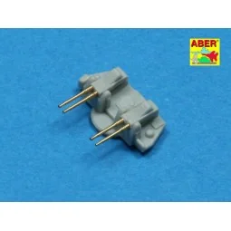 20 pcs 40 mm Bofors Mk.1 barrels, 1/350 - Aber Models RE-350 L21 2
