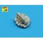 20 pcs QF 2-pdr 40 mm Mk.VIII “Pom Pom”, 1/350 - Aber Models RE-350...