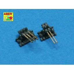 20 pcs 25 mm type 96 barrels for Japan ships, 1/350 - Aber Models R...