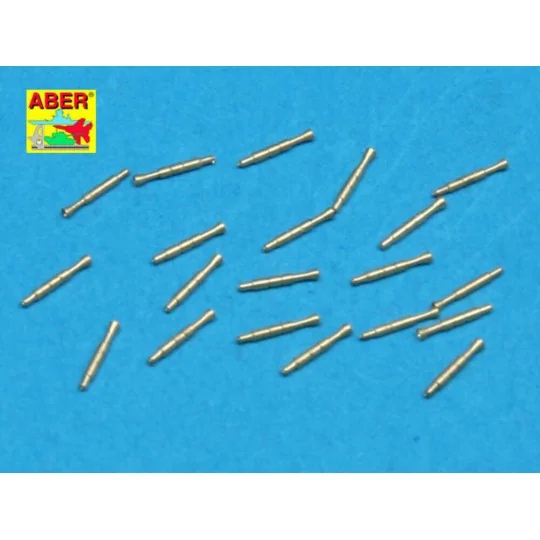 20 pcs QF 2-pdr 40 mm Mk.VIII “Pom Pom”, 1/350 - Aber Models RE-350...