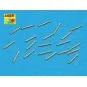 20 pcs QF 2-pdr 40 mm Mk.VIII “Pom Pom”, 1/350 - Aber Models RE-350...