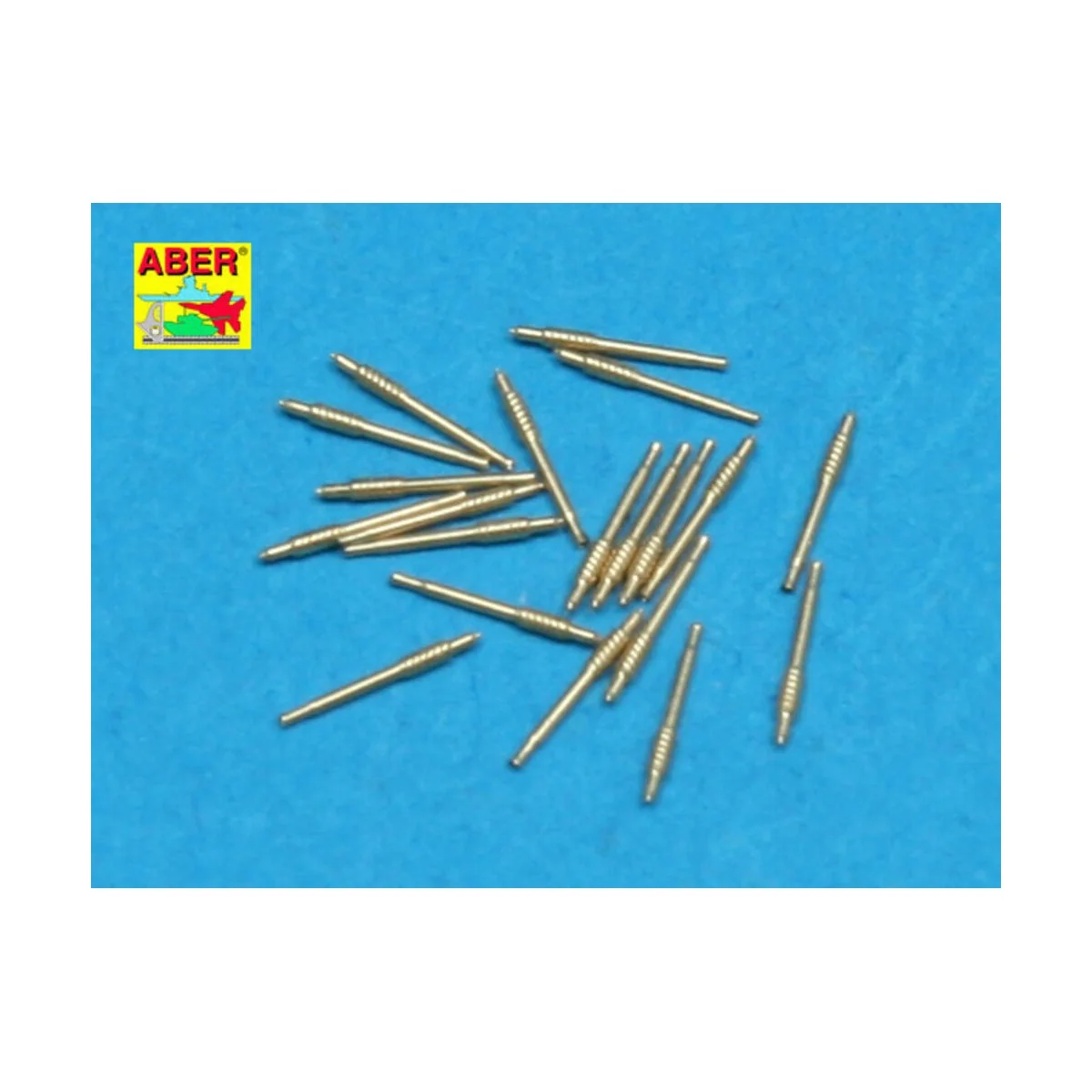 20 pcs 40 mm Bofors Mk.1 barrels, 1/350 - Aber Models RE-350 L21