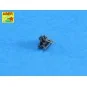 Set of 20 pcs 13 mm type 93 A/A barrels, 1/350 - Aber Models RE-350...