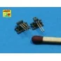 20 pcs 25 mm type 96 barrels for Japan ships, 1/350 - Aber Models R...