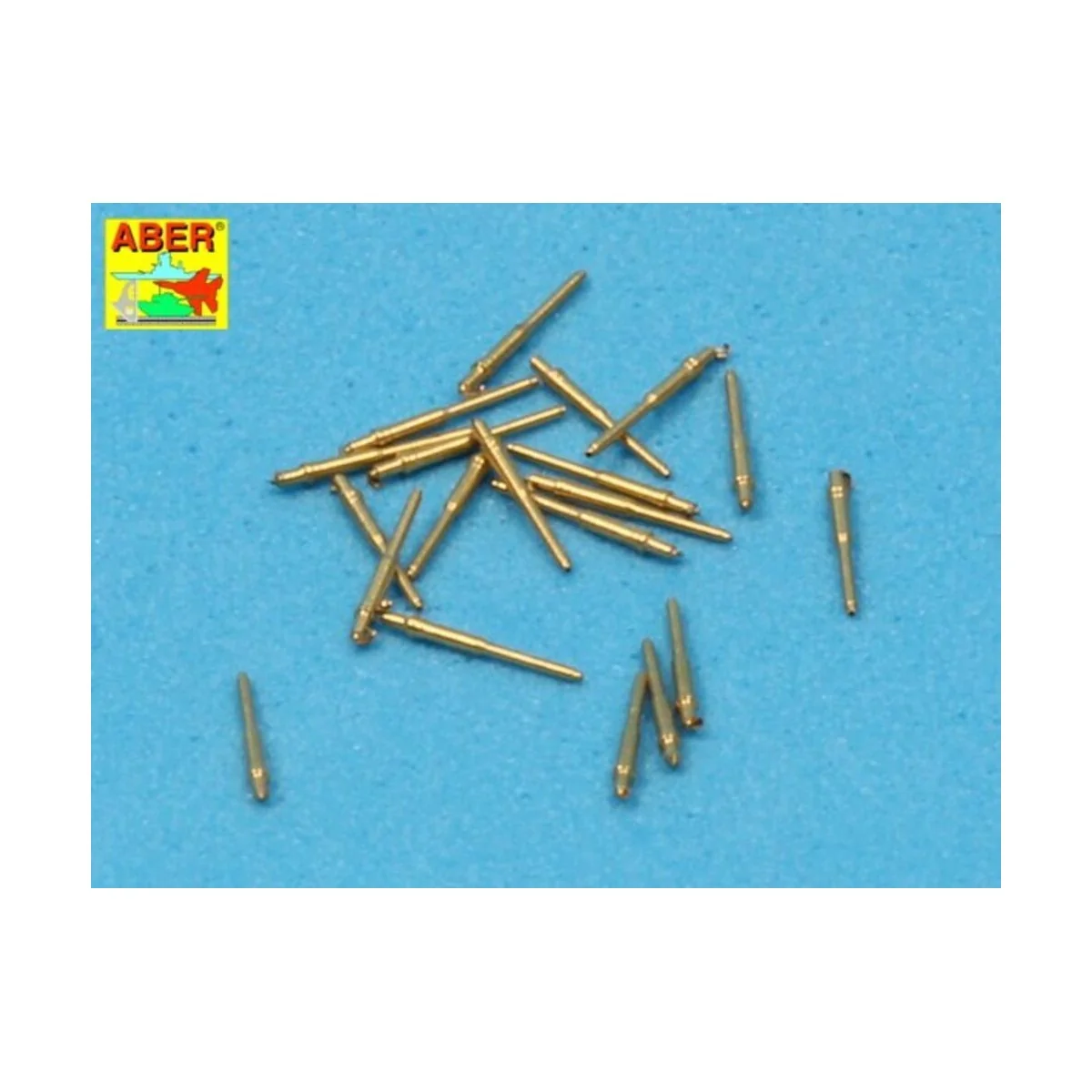 Set of 20 pcs 28 mm (1, 1in)barrels for US Navy, 1/350 - Aber Model...