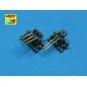 20 pcs 25 mm type 96 barrels for Japan ships, 1/350 - Aber Models R...