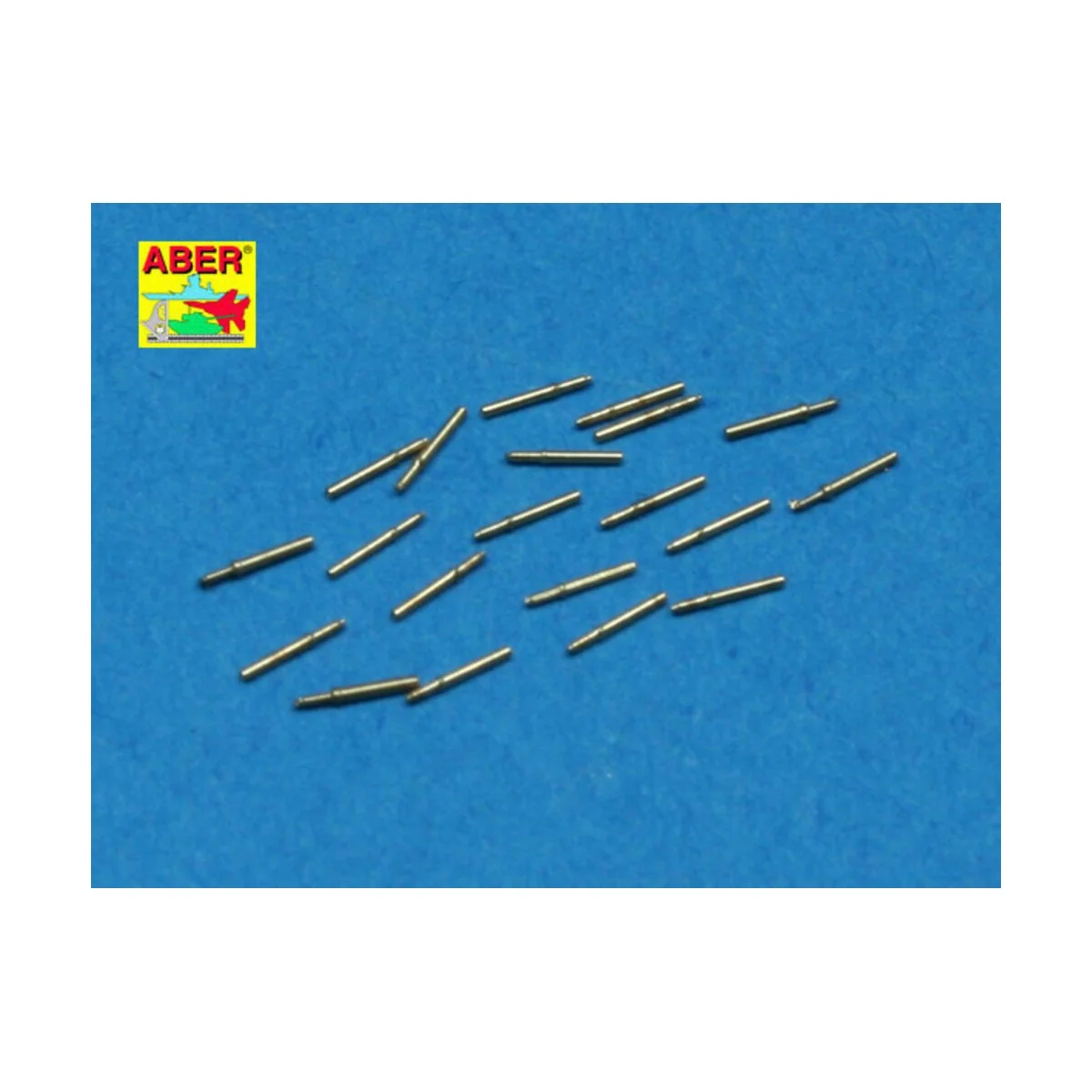 20 pcs 12, 7 mm Browning barrels, 1/350 - Aber Models RE-350 L26
