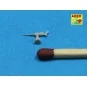 20 pcs 20 mm L/70 Oerlikon Mk.10 barrels, 1/350 - Aber Models RE-35...
