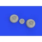 Z-326/526 wheels for EDUARD, 1/48 - Eduard Accessories 648729